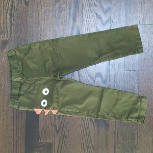 Les Enphants Dinosaur Trousers (Size 4T)